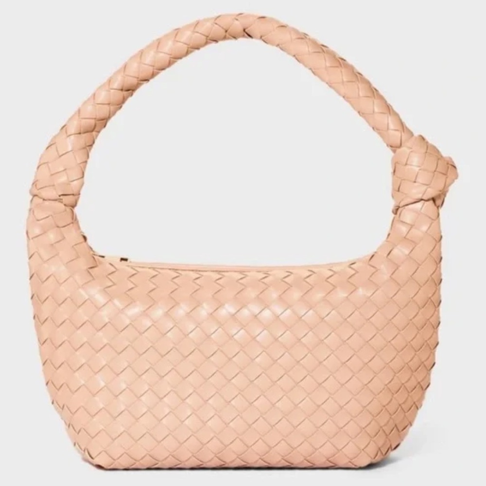 Women’s A New Day Tan Woven Shoulder Bag